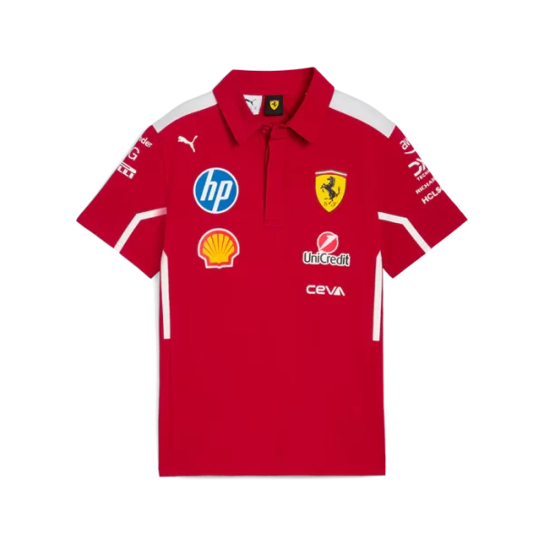 Polo del equipo Scuderia Ferrari 2025