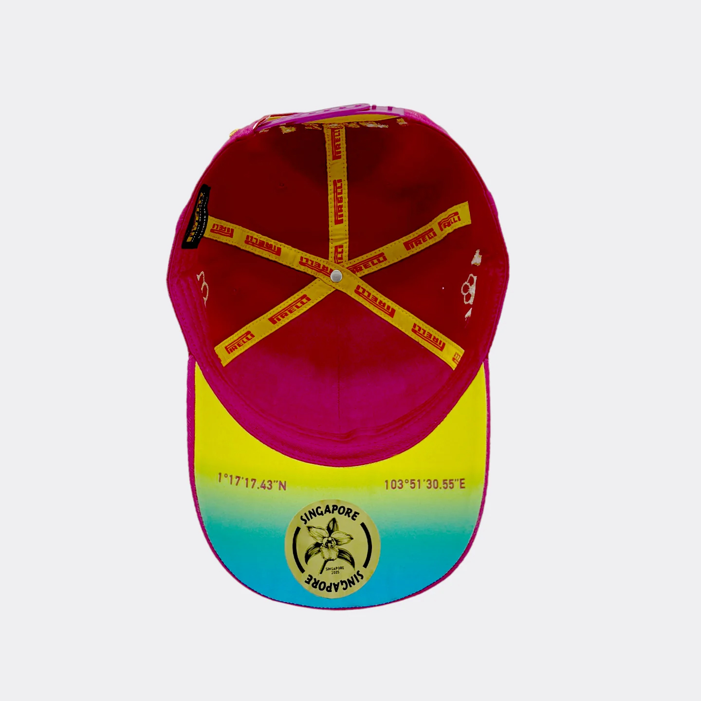 Gorra Pirelli Podium - Edición Especial Singapur - Imagen 4