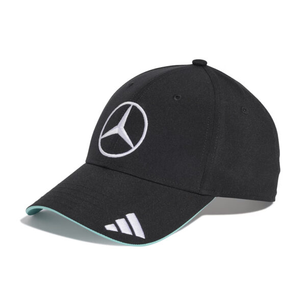 Gorra del equipo Mercedes AMG Petronas adidas F1 2025 - Negra