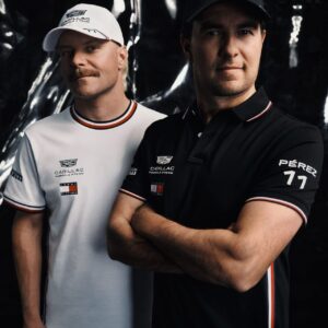 Polo Cadillac Tommy Hilfiger 2026 Sergio Pérez Team - Negro