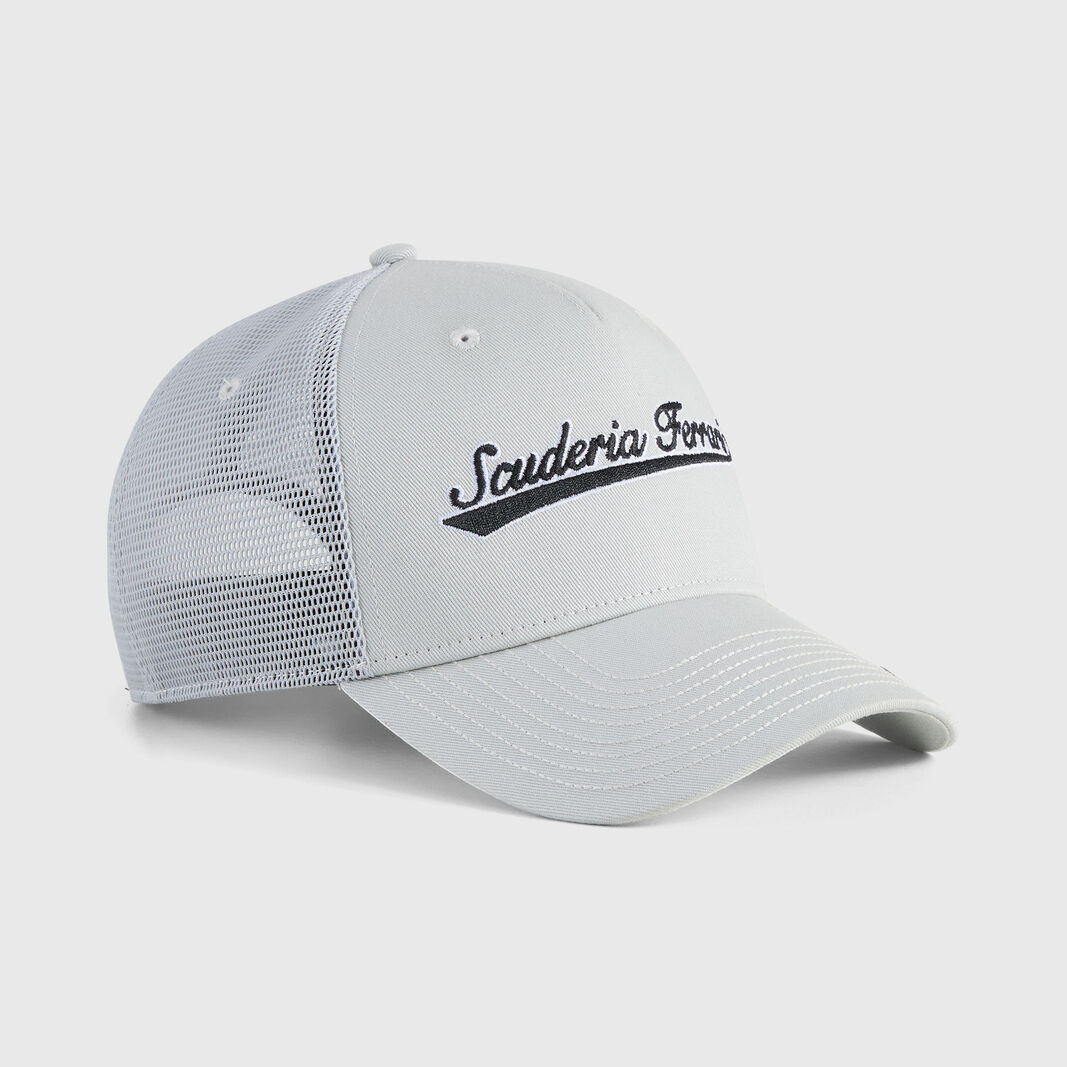 Gorra Trucker Ferrari 2026-Flat Light Gray - Imagen 2