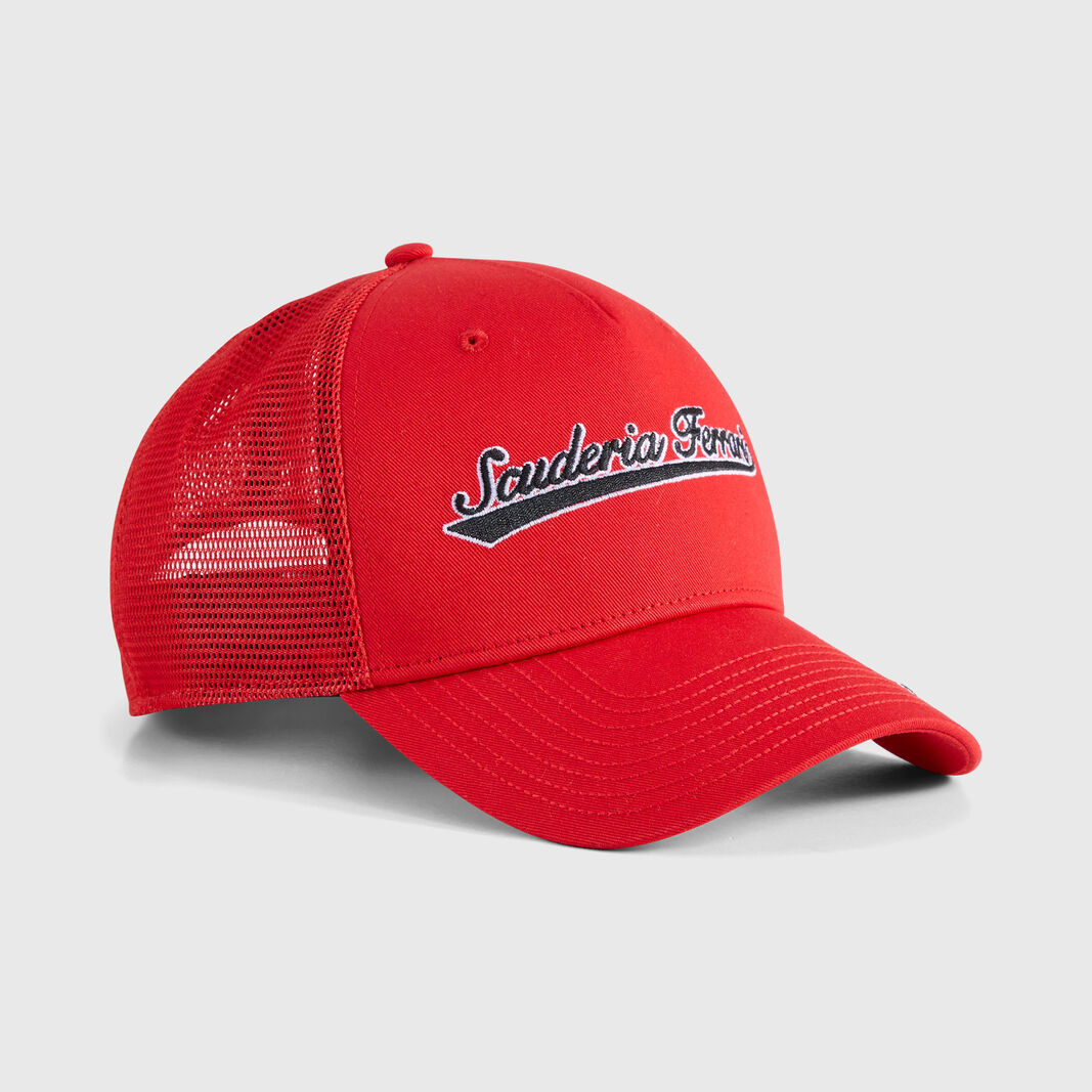 Gorra Trucker Ferrari 2026- rosso corsa red - Imagen 2