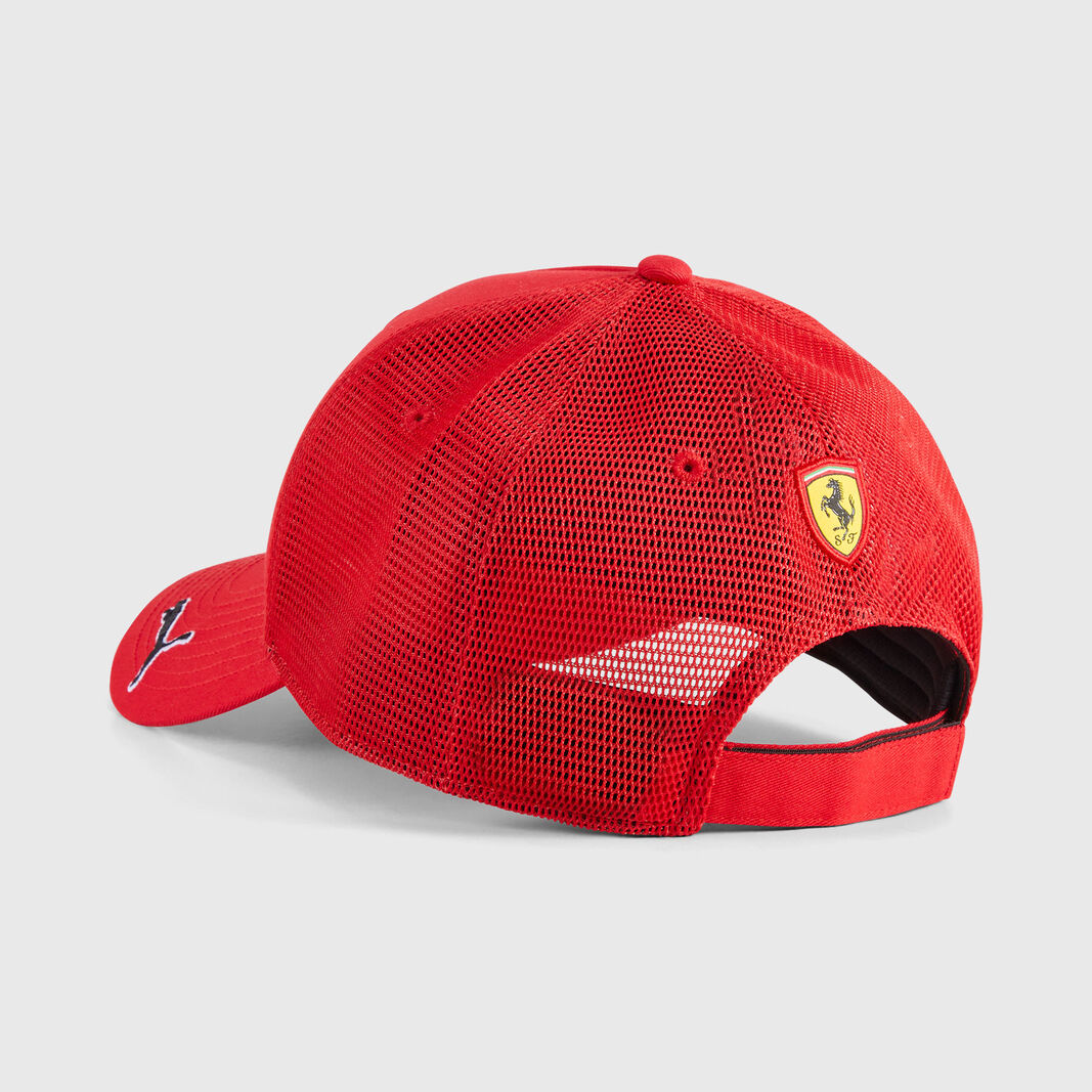 Gorra Trucker Ferrari 2026- rosso corsa red - Imagen 3