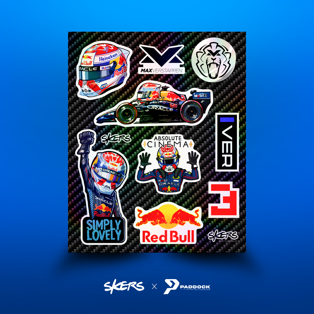 F1 Sticker Sheets