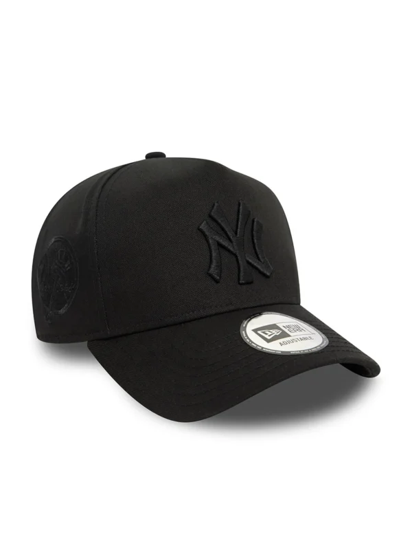 Gorra monocromática negra de los New York Yankees